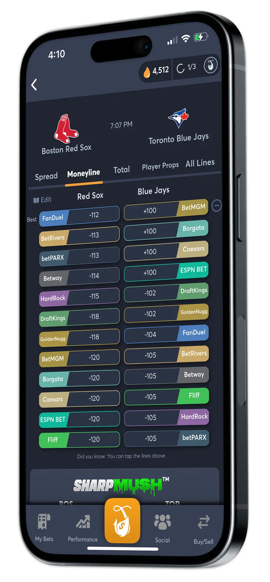 Juice Reel best odds phone mock