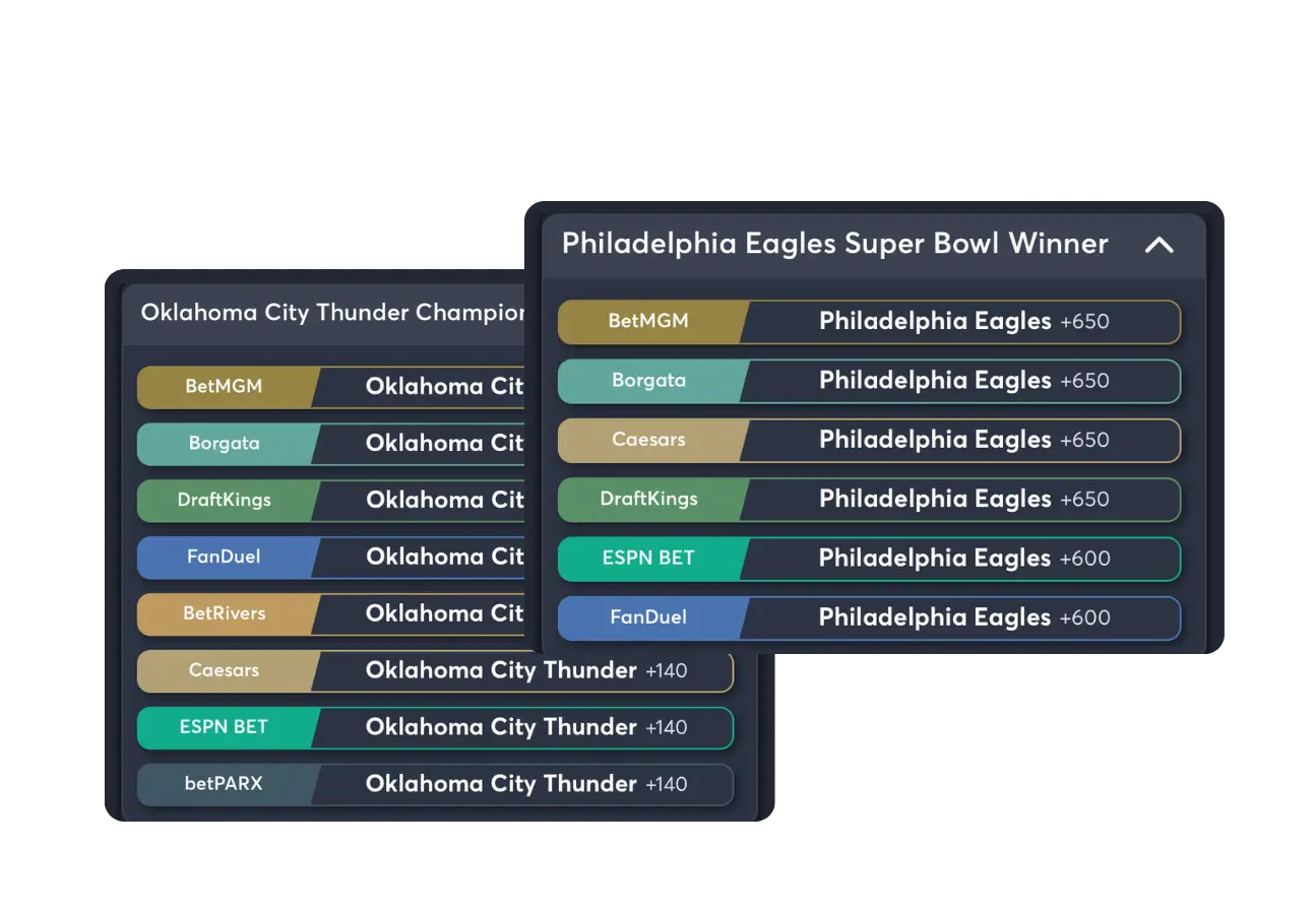 Juice Reel best odds betting screen