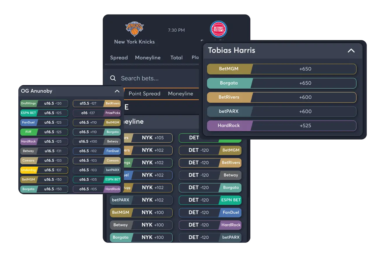 Juice Reel best odds comparison page